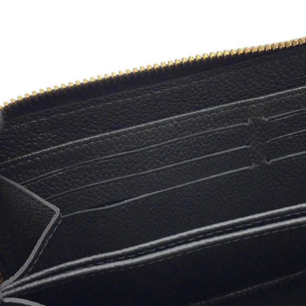 ルイヴィトン 長財布 モノグラム・アンプラント ジッピー・ウォレット M61864 LOUIS VUITTON ブラック 黒