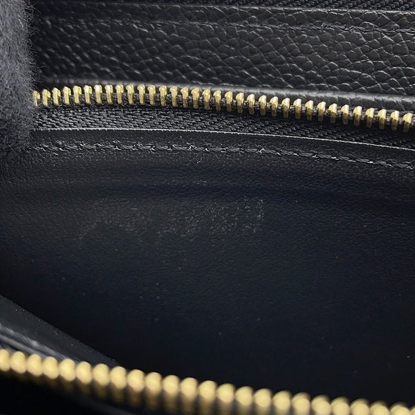 ルイヴィトン 長財布 モノグラム・アンプラント ジッピー・ウォレット M61864 LOUIS VUITTON ブラック 黒