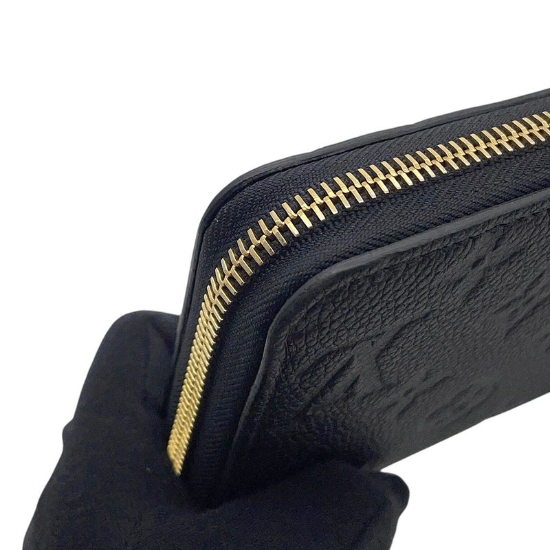 ルイヴィトン 長財布 モノグラム・アンプラント ジッピー・ウォレット M61864 LOUIS VUITTON ブラック 黒