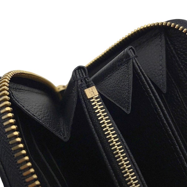 ルイヴィトン 長財布 モノグラム・アンプラント ジッピー・ウォレット M61864 LOUIS VUITTON ブラック 黒