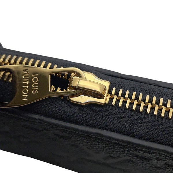 ルイヴィトン 長財布 モノグラム・アンプラント ジッピー・ウォレット M61864 LOUIS VUITTON ブラック 黒