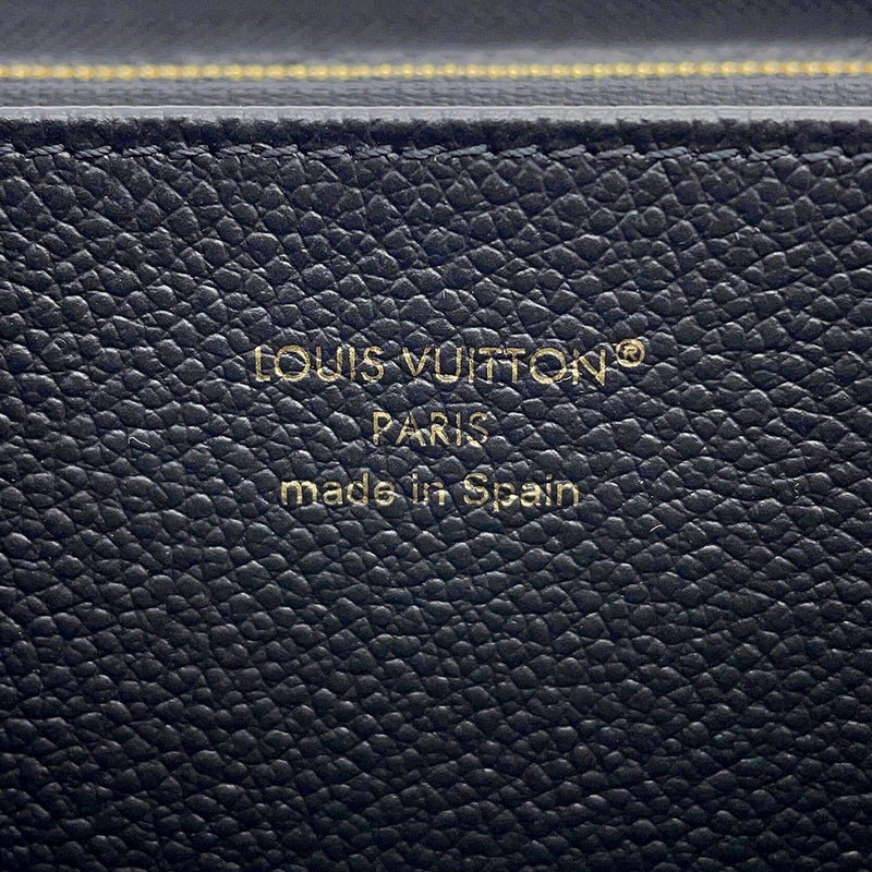 ルイヴィトン 長財布 モノグラム・アンプラント ジッピー・ウォレット M61864 LOUIS VUITTON ブラック 黒