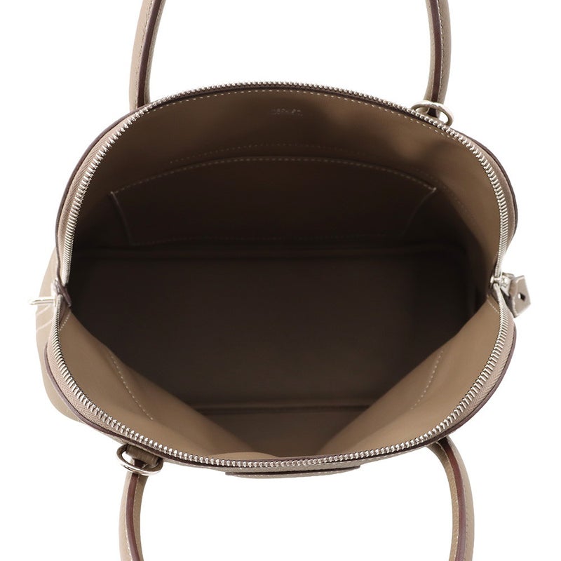 エルメス ハンドバッグ ボリード31 エトゥープ/シルバー金具 トリヨンクレマンス Y刻印 HERMES 2wayショルダーバッグ