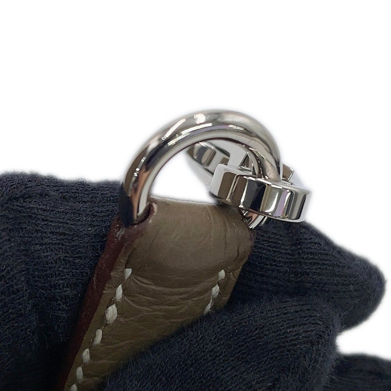 エルメス ハンドバッグ ボリード31 エトゥープ/シルバー金具 トリヨンクレマンス Y刻印 HERMES 2wayショルダーバッグ