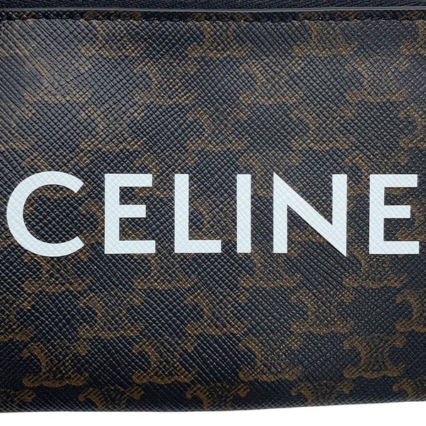 セリーヌ コインケース トリオンフ ロゴ キーリング付き PVC 10C662CA2 CELINE 小銭入れ カードケース
