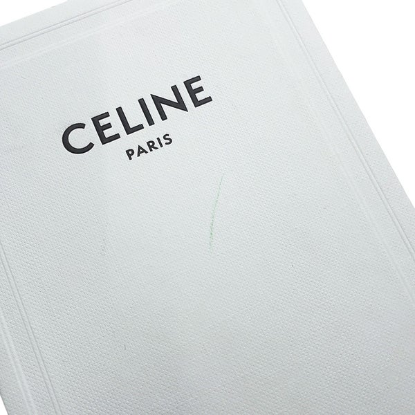セリーヌ コインケース トリオンフ ロゴ キーリング付き PVC 10C662CA2 CELINE 小銭入れ カードケース