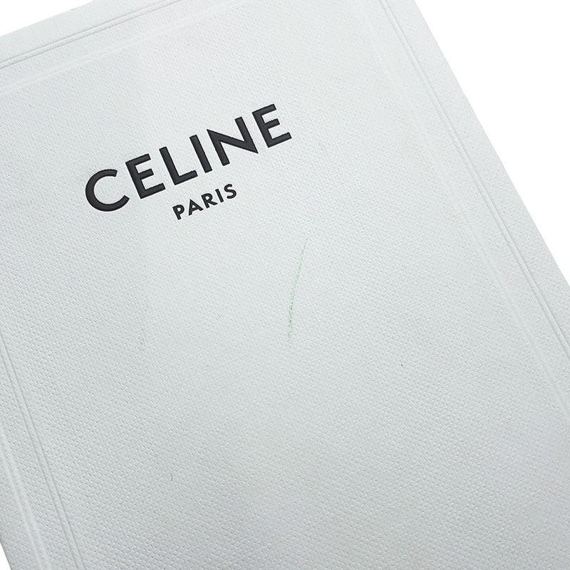 セリーヌ コインケース トリオンフ ロゴ キーリング付き PVC 10C662CA2 CELINE 小銭入れ カードケース