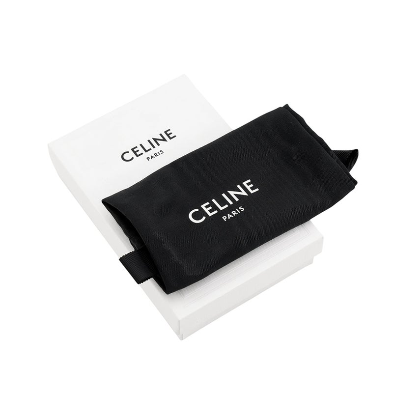 セリーヌ コインケース トリオンフ ロゴ キーリング付き PVC 10C662CA2 CELINE 小銭入れ カードケース