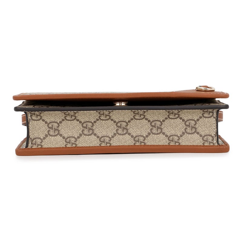 グッチ ショルダーウォレット GGエンブレム GGスプリーム レザー 820688 GUCCI バッグ