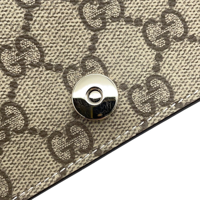 グッチ ショルダーウォレット GGエンブレム GGスプリーム レザー 820688 GUCCI バッグ