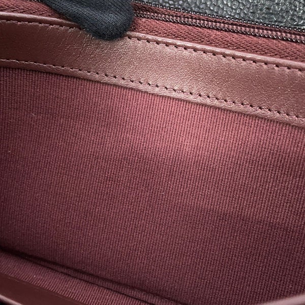 シャネル 長財布 クラシック ロング フラップ ウォレット マトラッセ ココマーク キャビアスキン AP0241 CHANEL 黒