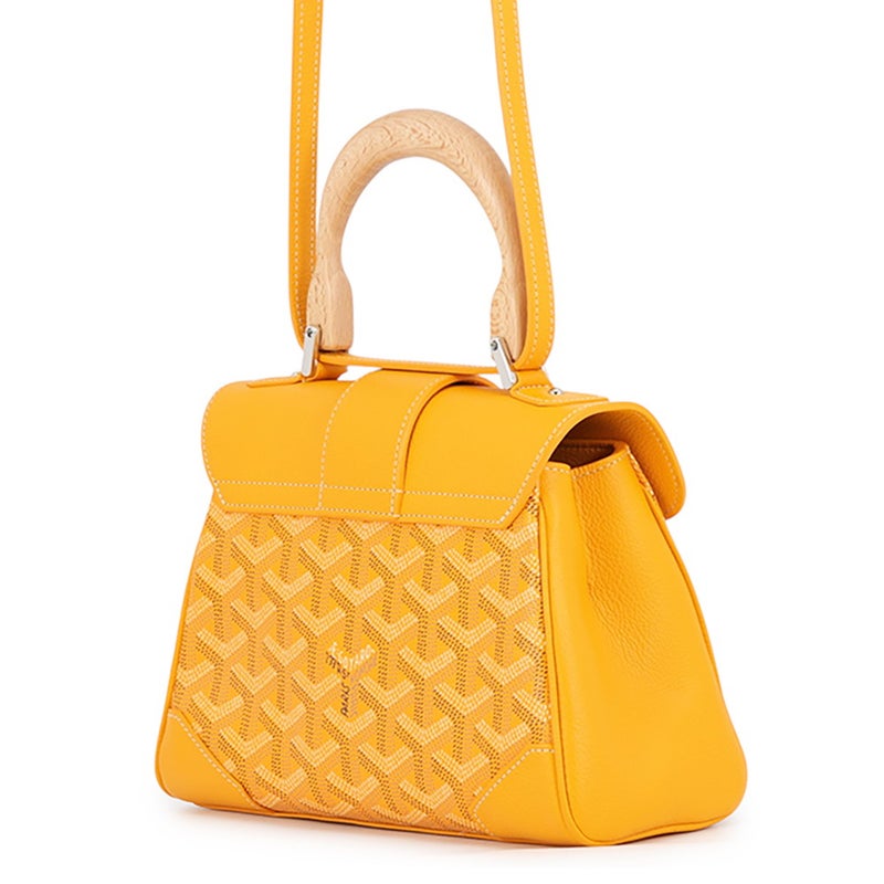 ゴヤール ハンドバッグ サイゴン ミニ ソフトバッグ PVC ウッド SAIGONMINTY08CL08P GOYARD 2way