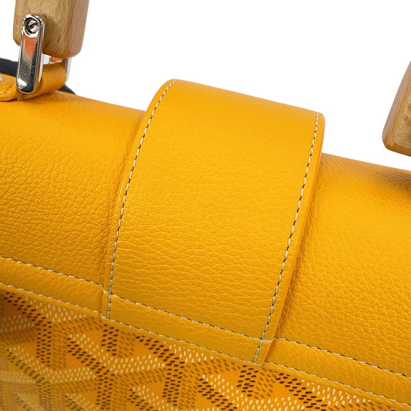 ゴヤール ハンドバッグ サイゴン ミニ ソフトバッグ PVC ウッド SAIGONMINTY08CL08P GOYARD 2way