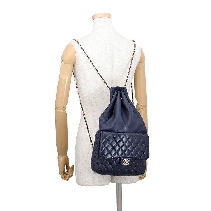 シャネル リュック マトラッセ ドローストリング ラムスキン A94417 CHANEL バックパック