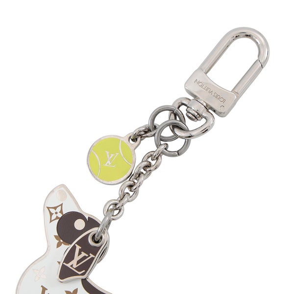 ルイヴィトン キーホルダー モノグラム ビジューサック・LVドッグ M00747 LOUIS VUITTON バッグチャーム
