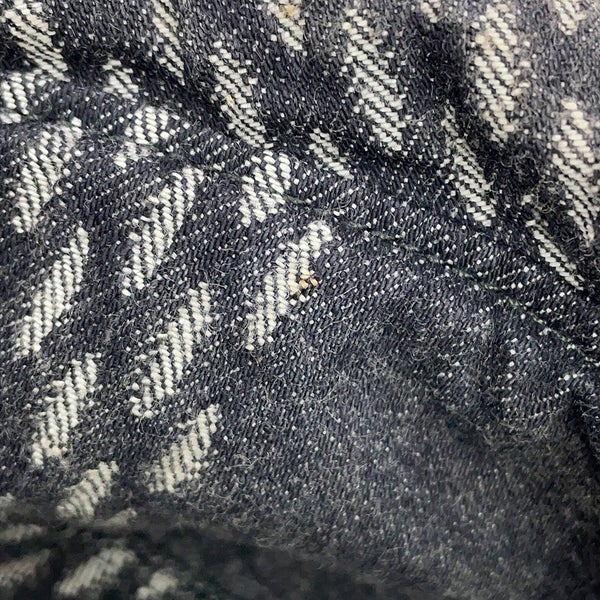 ルイヴィトン バケットハット ボネ デニム LV MADE サイズM MP3244 LOUIS VUITTON 帽子 黒 ブラック