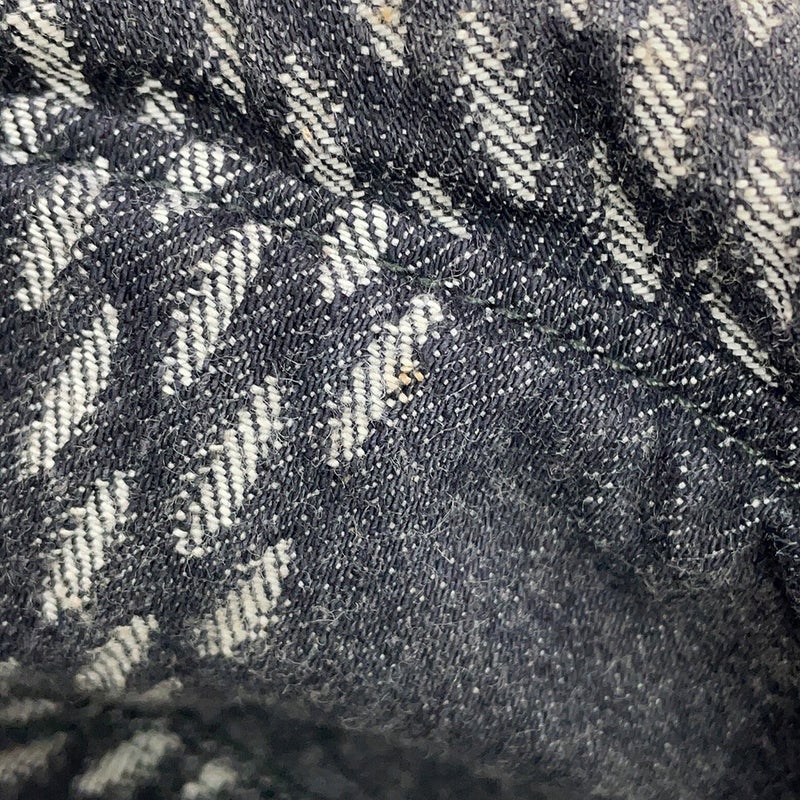 ルイヴィトン バケットハット ボネ デニム LV MADE サイズM MP3244 LOUIS VUITTON 帽子 黒 ブラック