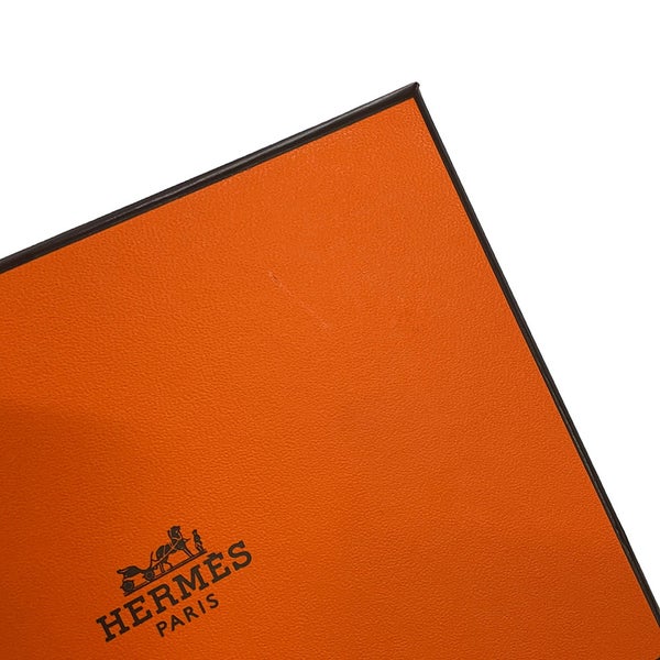 エルメス 二つ折り財布 ベアンコンパクト ブラック/シルバー金具 エプソン K刻印 HERMES 黒