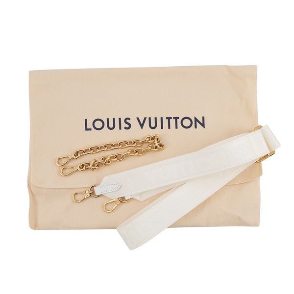 ルイヴィトン ショルダーバッグ バブルグラム オーバ ーザ ムーン M59959 LOUIS VUITTON 2way ヴィトン 白 ホワイト