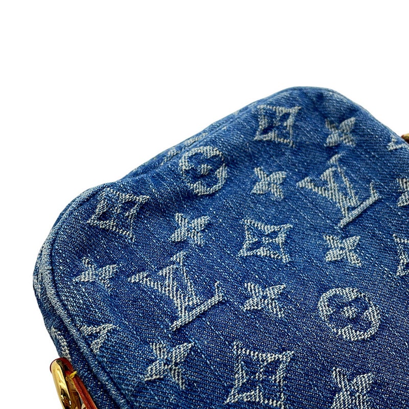 ルイヴィトン ショルダーバッグ モノグラム・デニム/LVリミックス ポシェット・フェアファックス M82948 LOUIS VUITTON