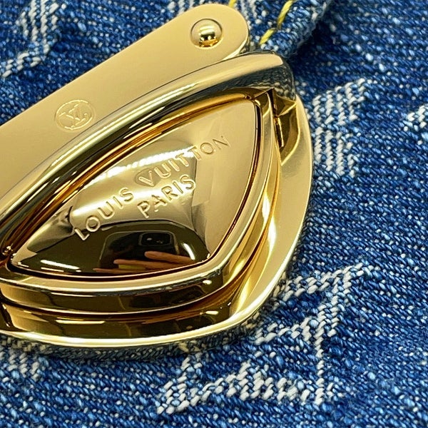 ルイヴィトン ショルダーバッグ モノグラム・デニム/LVリミックス ポシェット・フェアファックス M82948 LOUIS VUITTON