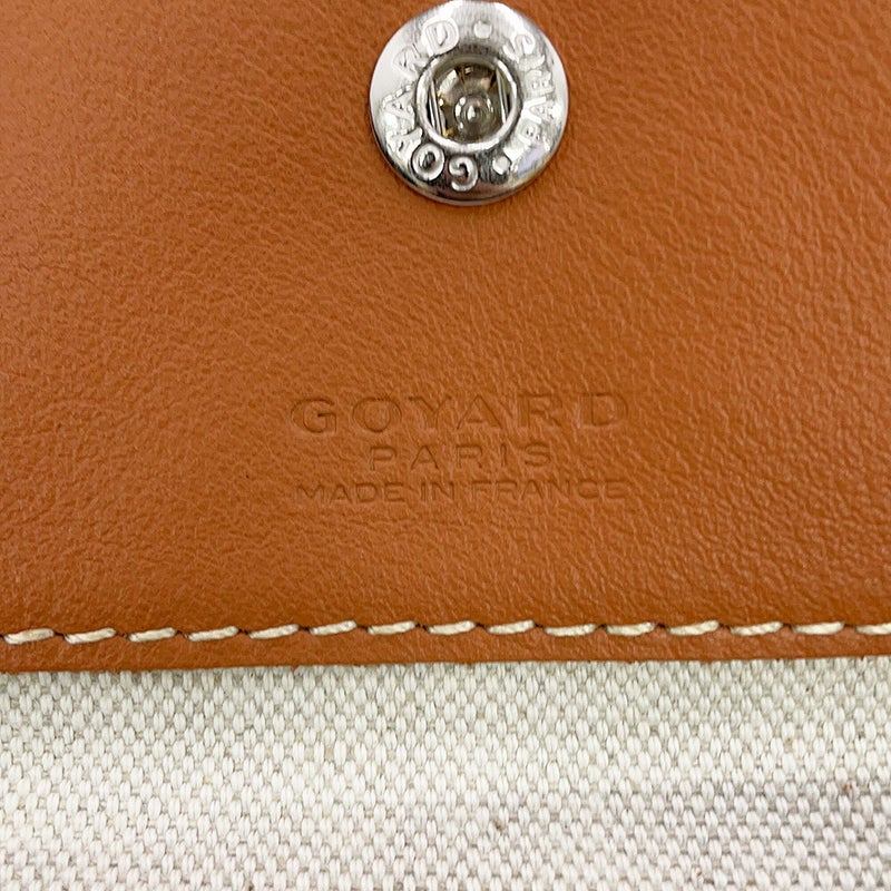 ゴヤール トートバッグ サンルイPM クリップ付き PVC/レザー STLCROPMLTY01CL03P GOYARD ポーチ付き 黒