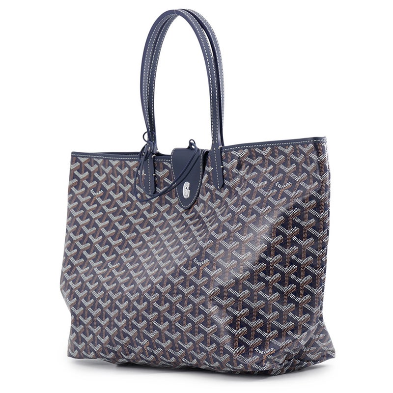 ゴヤール トートバッグ サンルイPM クリップ付き PVC/レザー STLCROPMLTY12CL12P GOYARD ポーチ付き