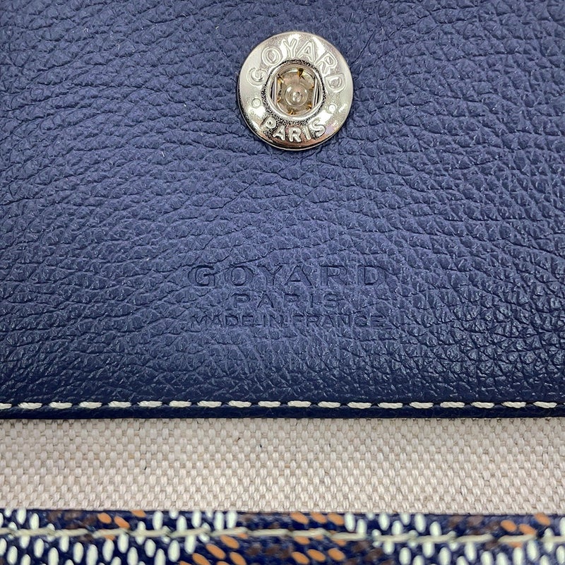 ゴヤール トートバッグ サンルイPM クリップ付き PVC/レザー STLCROPMLTY12CL12P GOYARD ポーチ付き