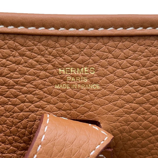 エルメス ショルダーバッグ エブリン3 23 ゴールド/ゴールド金具 トリヨンクレマンス K刻印