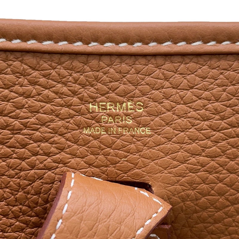 エルメス ショルダーバッグ エブリン3 23 ゴールド/ゴールド金具 トリヨンクレマンス K刻印
