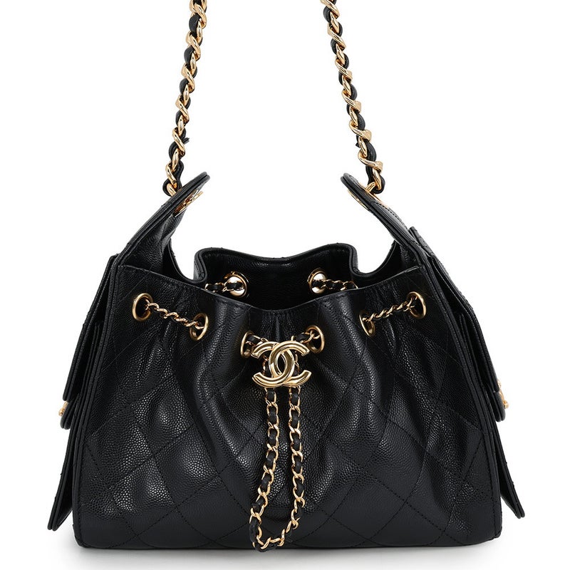 シャネル チェーンショルダーバッグ CHANEL25 ミニ ココマーク ワンショルダー AS5631 CHANEL 黒
