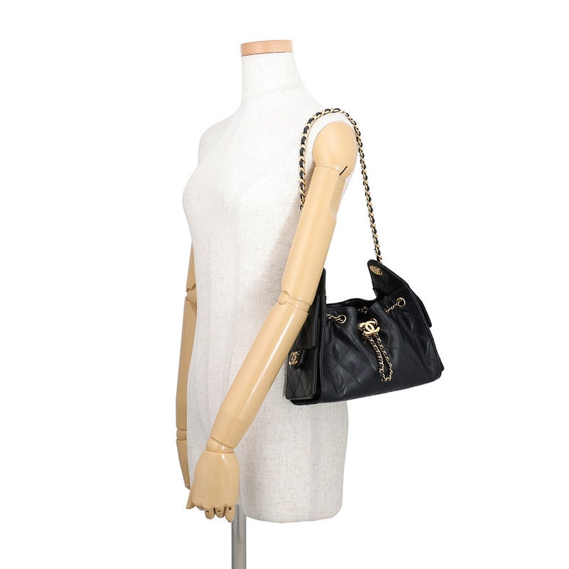 シャネル チェーンショルダーバッグ CHANEL25 ミニ ココマーク ワンショルダー AS5631 CHANEL 黒