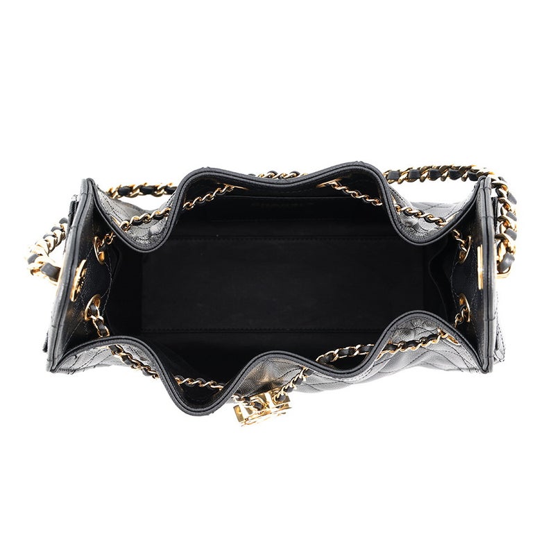 シャネル チェーンショルダーバッグ CHANEL25 ミニ ココマーク ワンショルダー AS5631 CHANEL 黒