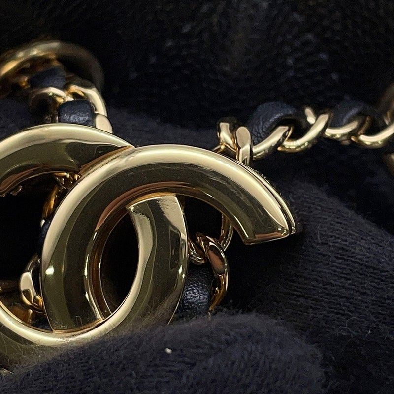 シャネル チェーンショルダーバッグ CHANEL25 ミニ ココマーク ワンショルダー AS5631 CHANEL 黒