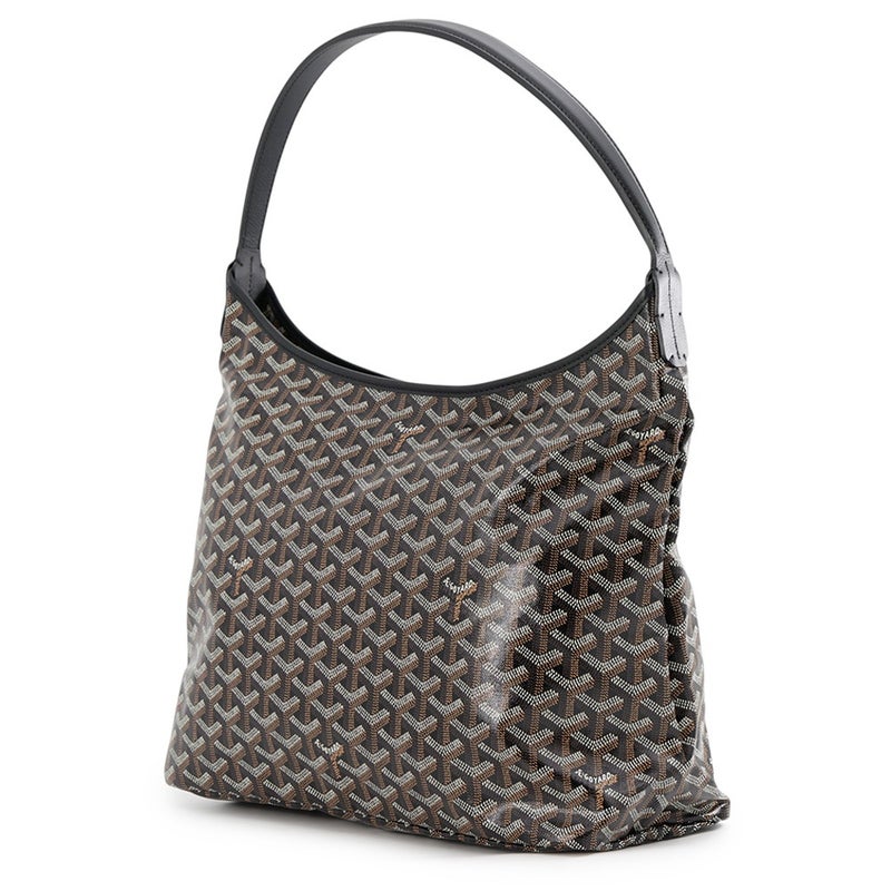 ゴヤール ショルダーバッグ ボエム ホーボーバッグ PVC/レザー BOHEMEPMLTY01CL01P GOYARD ポーチ付き 黒