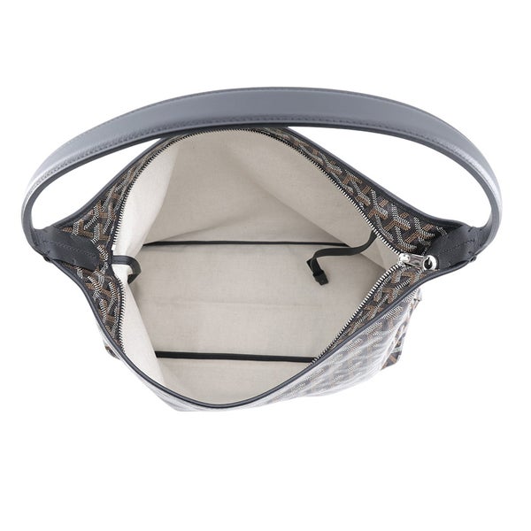 ゴヤール ショルダーバッグ ボエム ホーボーバッグ PVC/レザー BOHEMEPMLTY01CL01P GOYARD ポーチ付き 黒