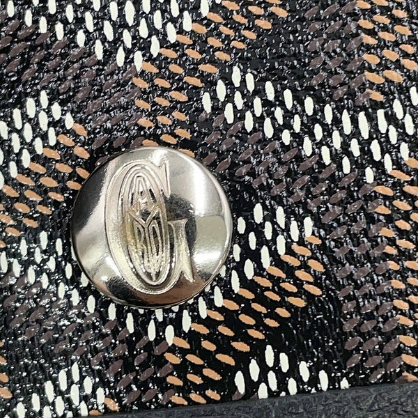 ゴヤール ショルダーバッグ ボエム ホーボーバッグ PVC/レザー BOHEMEPMLTY01CL01P GOYARD ポーチ付き 黒