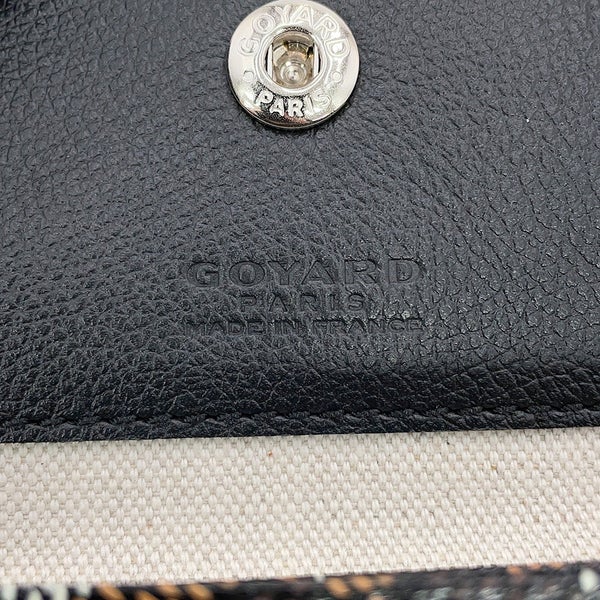 ゴヤール ショルダーバッグ ボエム ホーボーバッグ PVC/レザー BOHEMEPMLTY01CL01P GOYARD ポーチ付き 黒