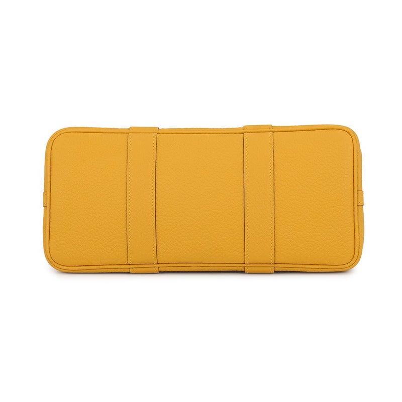 エルメス トートバッグ ガーデンパーティTPM ジョーヌアンブル/シルバー金具 カントリー D刻印 HERMES Garden Party