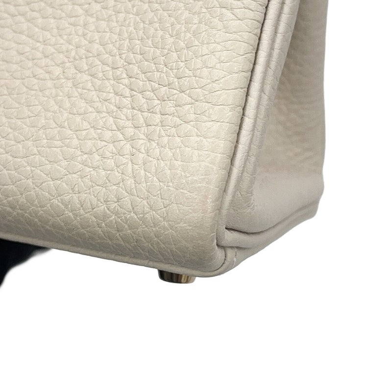 エルメス ハンドバッグ ケリー28 内縫い クレ/ゴールド金具 トリヨンクレマンス A刻印 HERMES Kelly 2wayバッグ