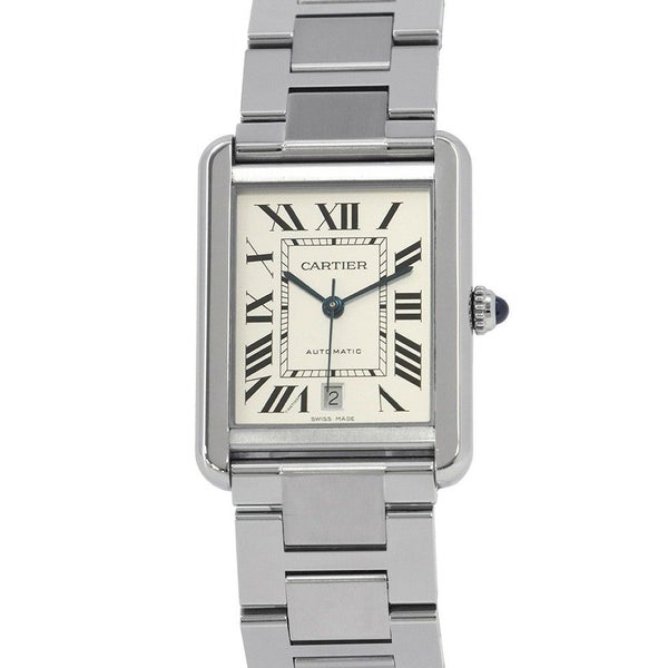 カルティエ タンク ソロ XL W5200028 Cartier 腕時計 ウォッチ TANK SOLO ブレス シルバー文字盤