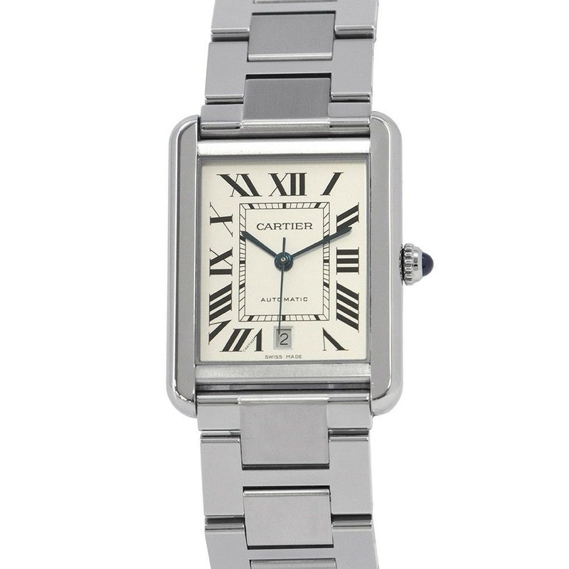 カルティエ タンク ソロ XL W5200028 Cartier 腕時計 ウォッチ TANK SOLO ブレス シルバー文字盤