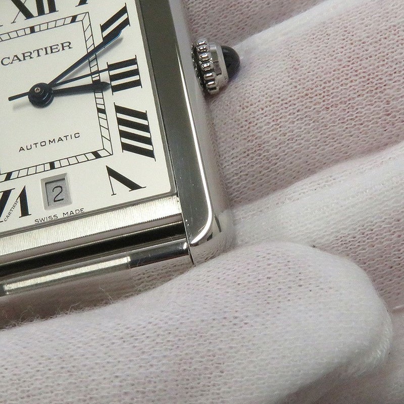 カルティエ タンク ソロ XL W5200028 Cartier 腕時計 ウォッチ TANK SOLO ブレス シルバー文字盤