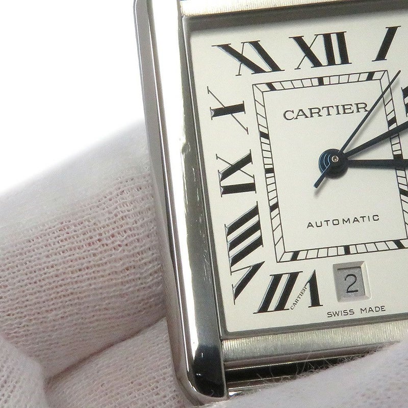 カルティエ タンク ソロ XL W5200028 Cartier 腕時計 ウォッチ TANK SOLO ブレス シルバー文字盤