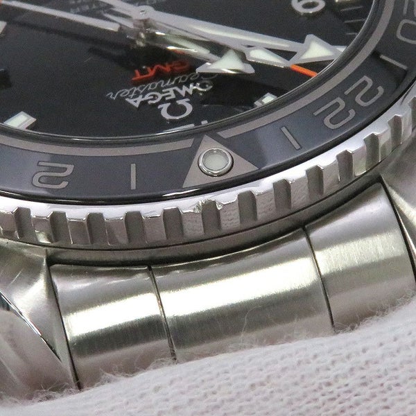 オメガ シーマスター プラネットオーシャンGMT 600M 232.30.44.22.01.001 OMEGA 腕時計 メンズ 黒文字盤
