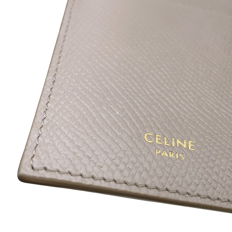 セリーヌ コインケース フラグメントケース グレインドカーフレザー ロゴ 10B683BEL CELINE カード入れ