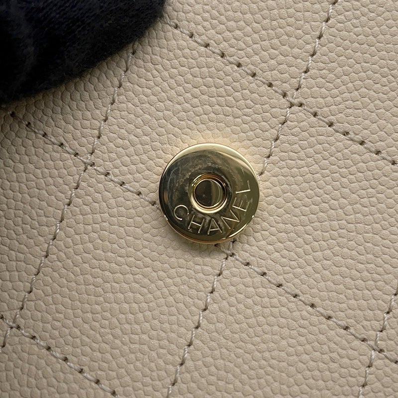 シャネル チェーンウォレット ココマーク キャビアスキン AP5455 CHANEL 財布 黒