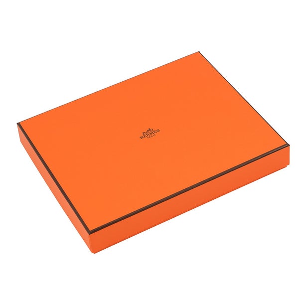 エルメス ポーチ ボリードポーチ ミニ オランジュ・フー/シルバー金具 キャンバス HERMES 小物入れ