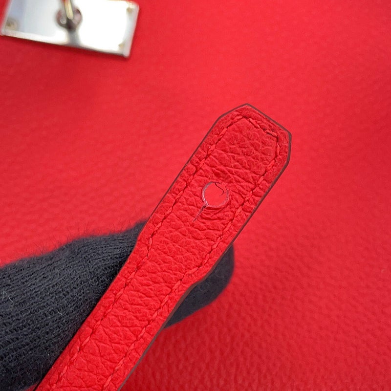 エルメス ケリーウォレット ロング トゥーゴー ルージュラデュー/シルバー金具 エバーカラー K刻印 財布