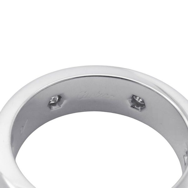 カルティエ リング ラブリング フルダイヤ ダイヤモンド 6P K18WGホワイトゴールド リングサイズ53 B4026000 Cartier 指輪